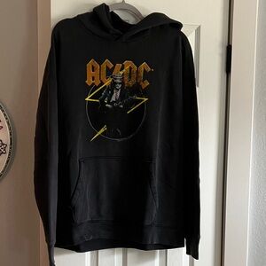 Abercrombie & Fitch Black Relaxed Hoodie